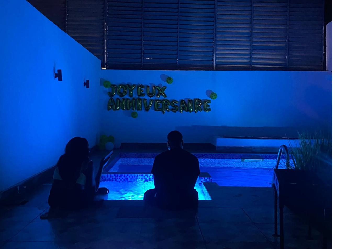 Piscine d’ambiance